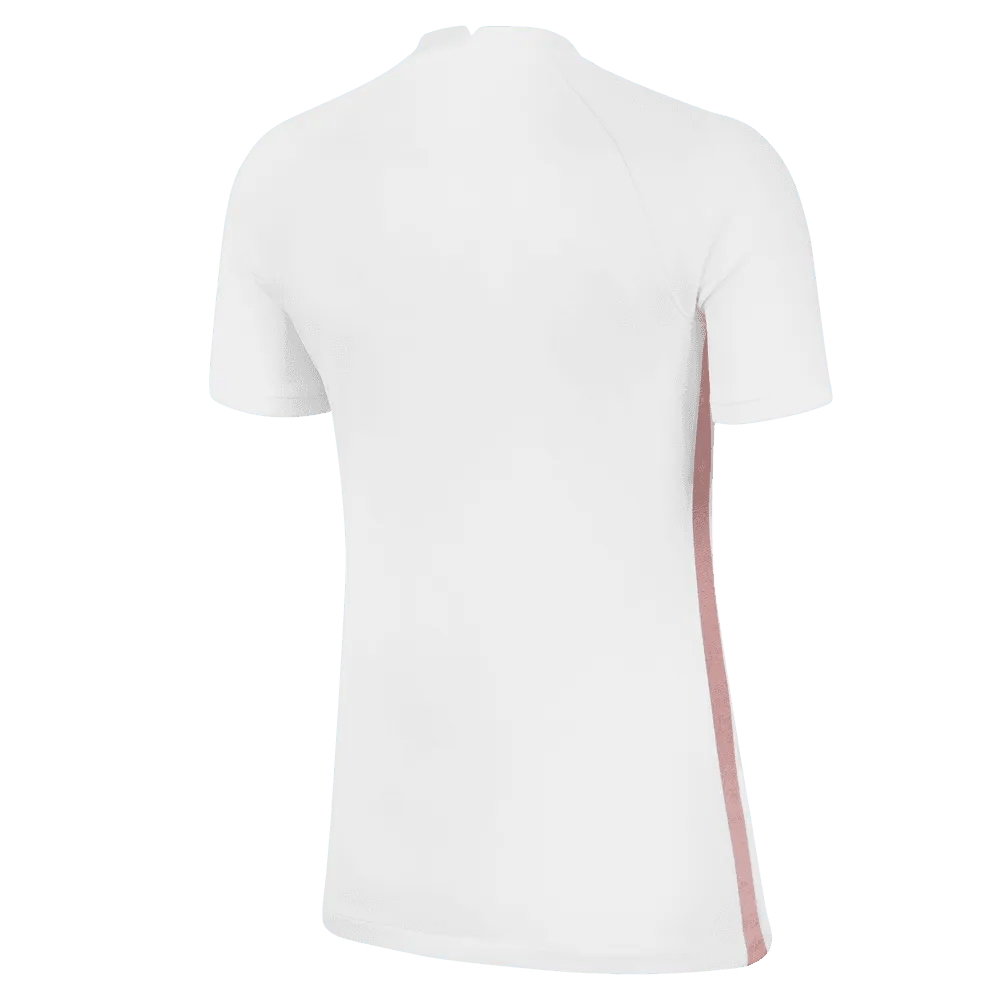 Nike France Women's EC22 Away Jersey - White-Pink Glaze (Back)
