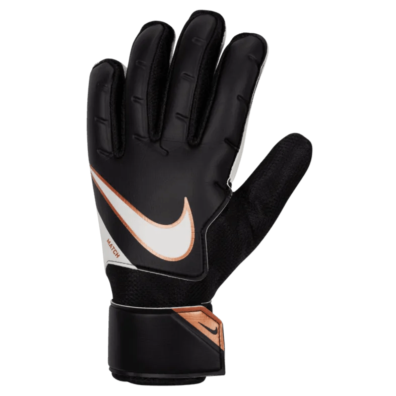 Nike Goalkeeper Match Gloves - Black-Metallic Copper-White