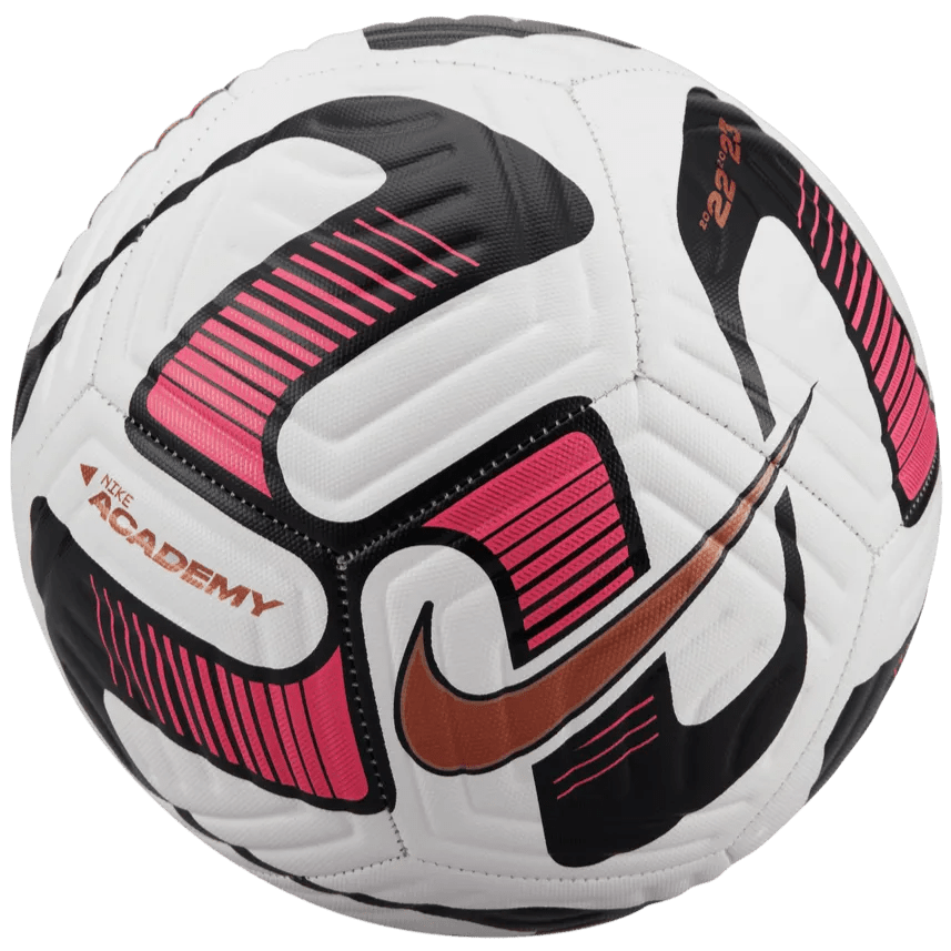 Nike HO22 Academy Ball - White-Black-Pink