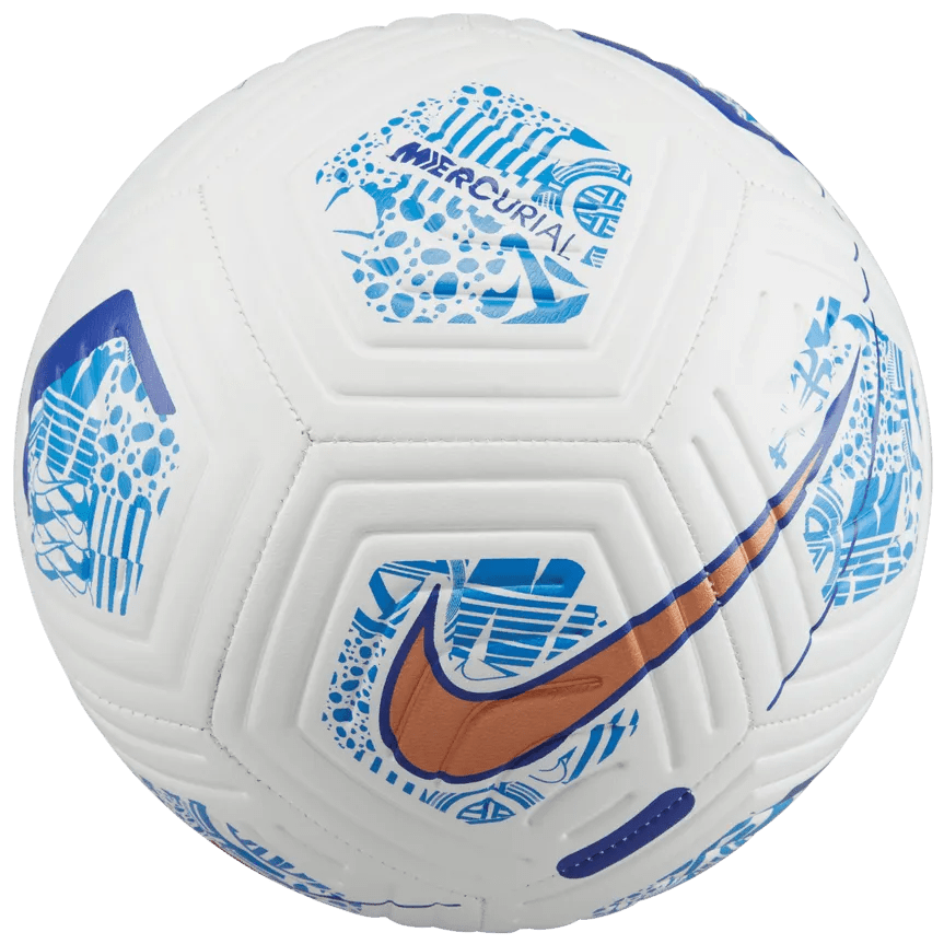 Nike HO22 CR7 Strike Ball - White-Blue-Copper