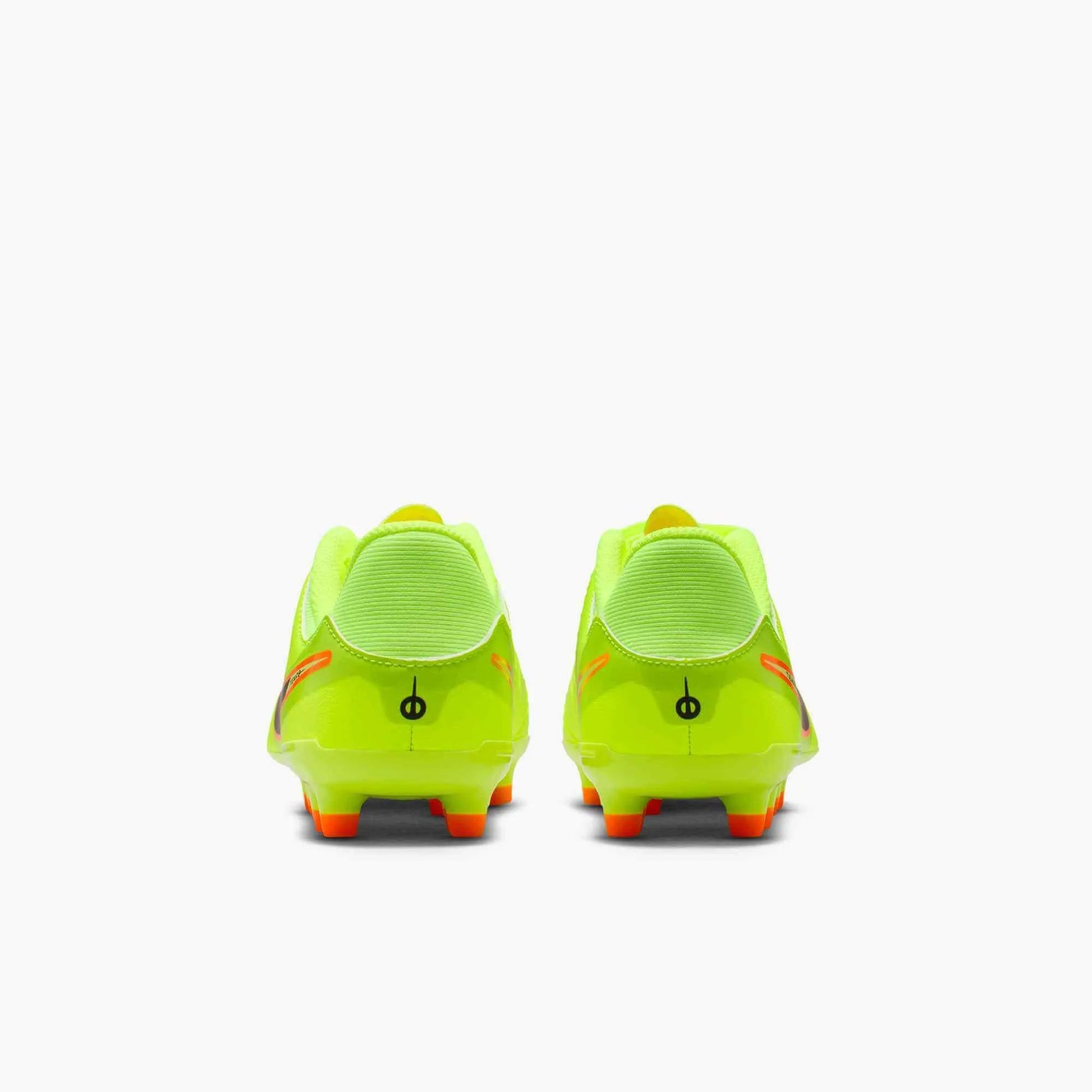 Nike JR Legend 10 Academy Firm_Multi Ground Soccer Cleats - Max Voltage Pack (HO25) (Pair - Back)