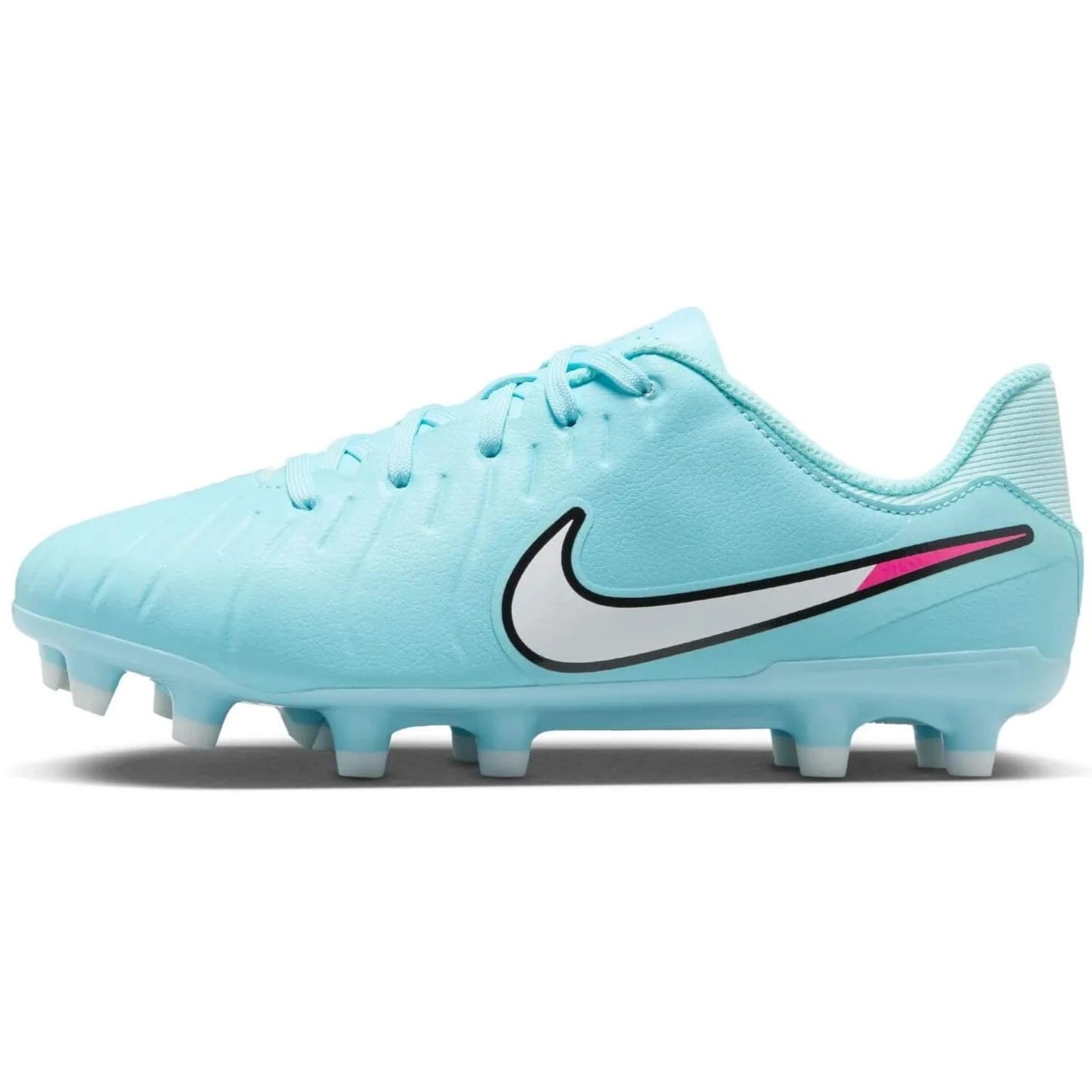 Nike JR Legend 10 Academy Firm-Multi Ground Soccer Cleats - Prism Pack (SU25) (Side 1)