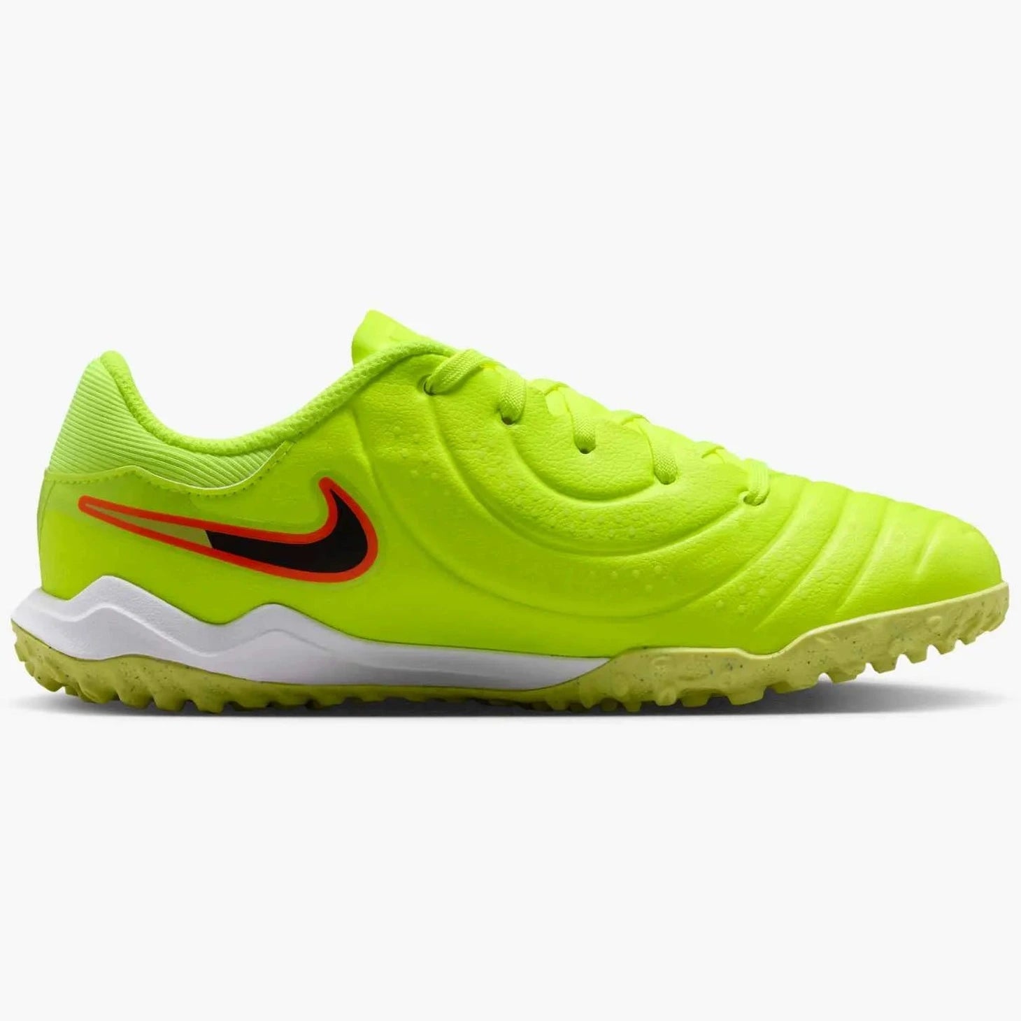 Nike JR Legend 10 Academy Turf Soccer Shoes - Max Voltage Pack (HO25) (Side 2)