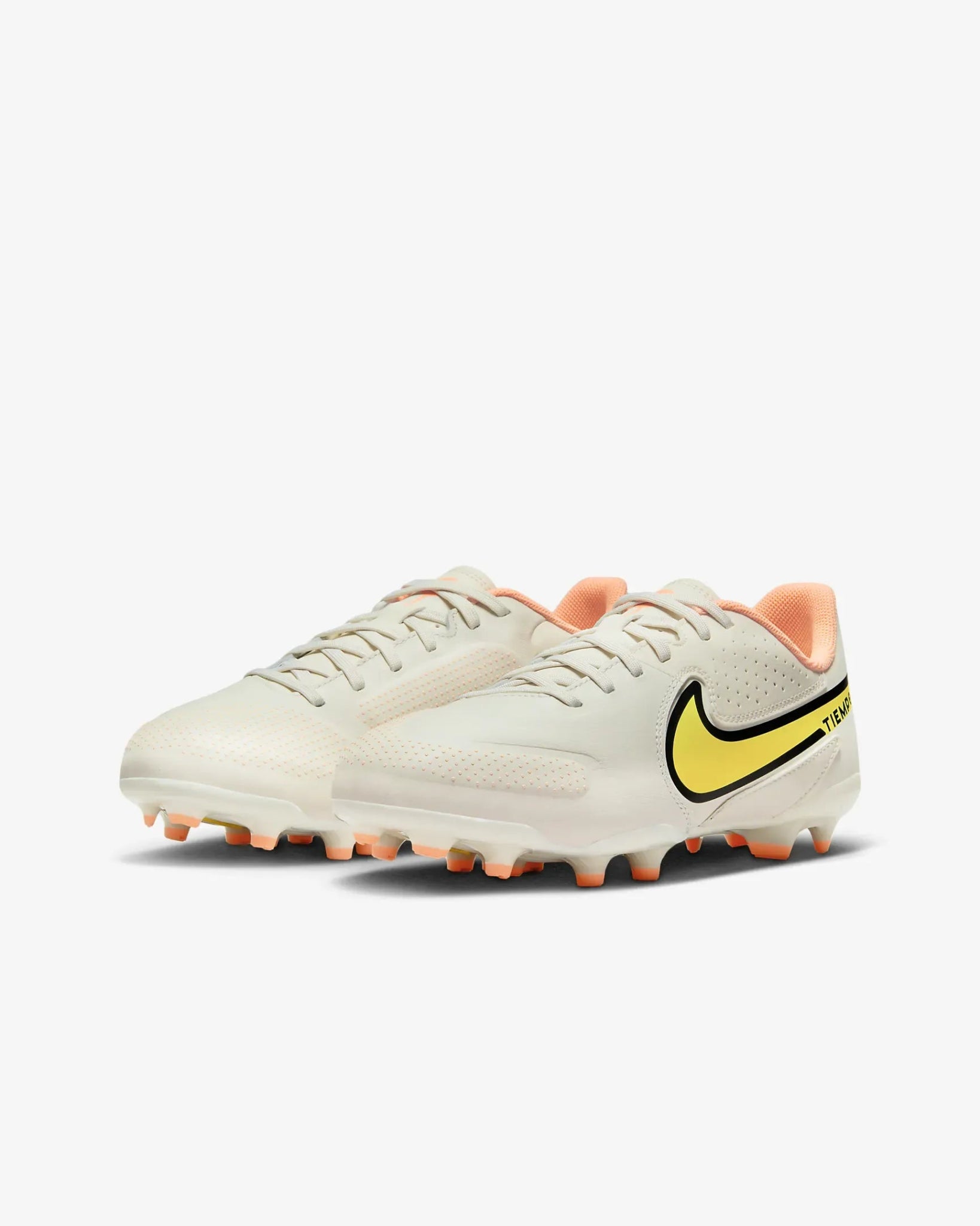 Nike Junior Legend 9 Academy FG-MG - Phantom-Yellow Strike