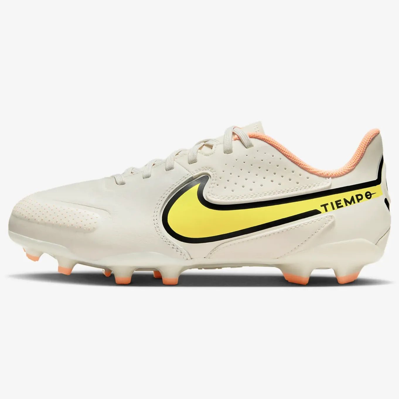 Nike Junior Legend 9 Academy FG-MG - Phantom-Yellow Strike