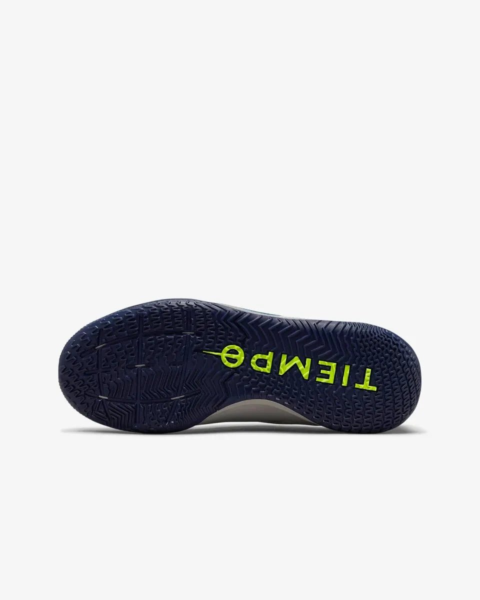 Nike Junior Legend 9 Academy Indoor - Grey-Volt-Saphire