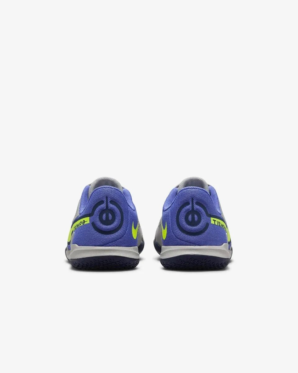 Nike Junior Legend 9 Academy Indoor - Grey-Volt-Saphire