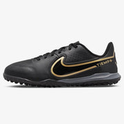 Nike Junior Legend 9 Academy Turf - Black-Dark Grey-Gold