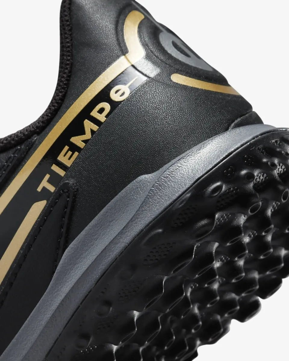 Nike Junior Legend 9 Academy Turf - Black-Dark Grey-Gold
