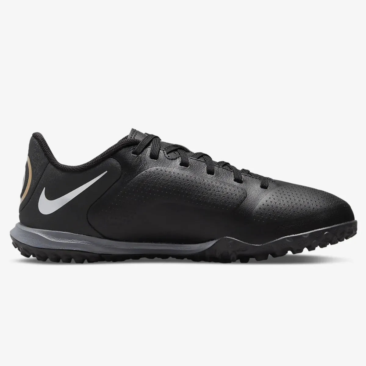 Nike Junior Legend 9 Academy Turf - Black-Dark Grey-Gold
