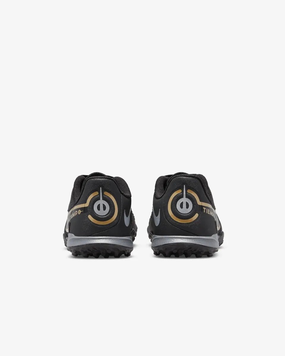 Nike Junior Legend 9 Academy Turf - Black-Dark Grey-Gold