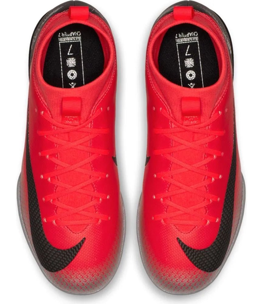 Nike JR Mercurial Superfly 6 Academy CR7 IC-Crimson/Chrome