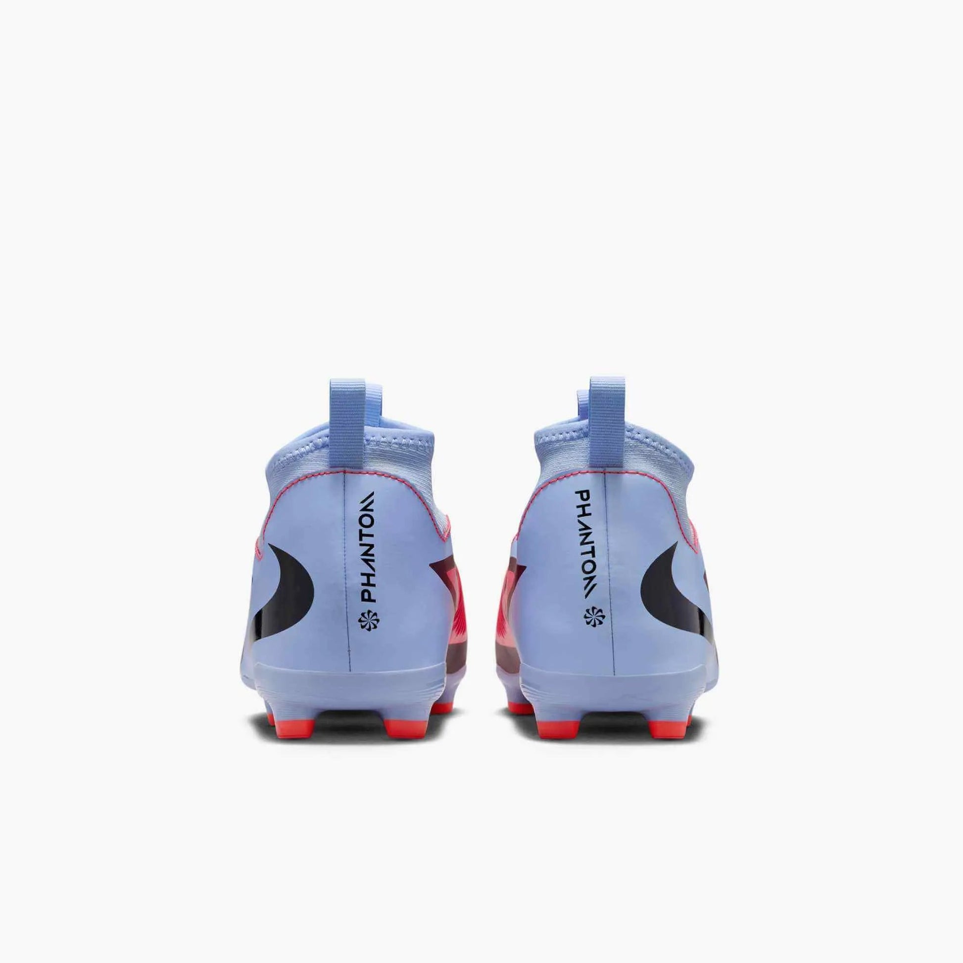 Nike JR Phantom 6 High Academy Firm/Multi Ground Soccer Cleats - Scary Good Pack (FA25) (Pair - Back)