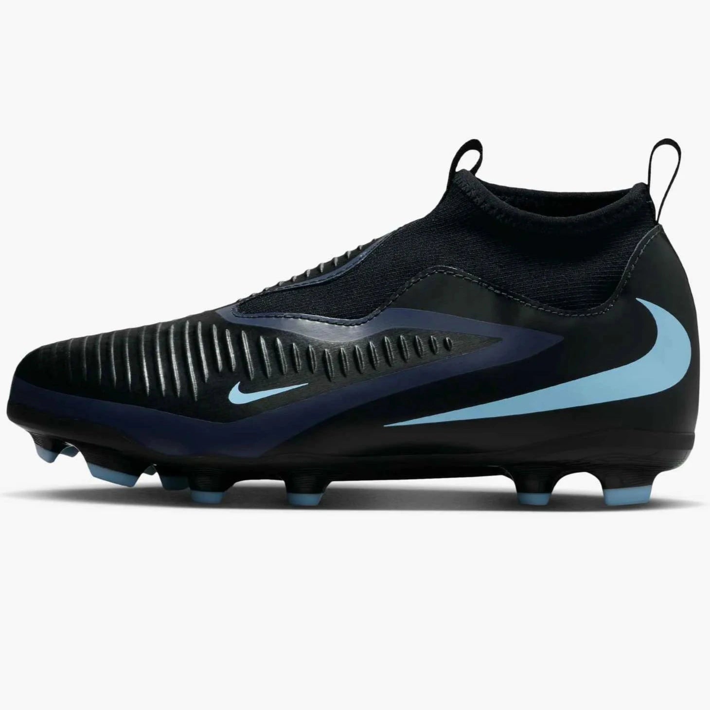 Nike JR Phantom 6 High Academy Firm_Multi Ground Soccer Cleats - Shadow Pack (FA25) (Side 1)