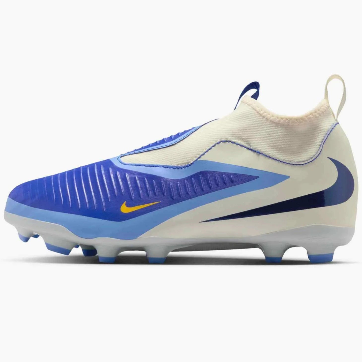 Nike JR Phantom 6 High Academy LV8 Firm Ground Soccer Cleats - Fear Nothing Pack (FA25) (Side 1)