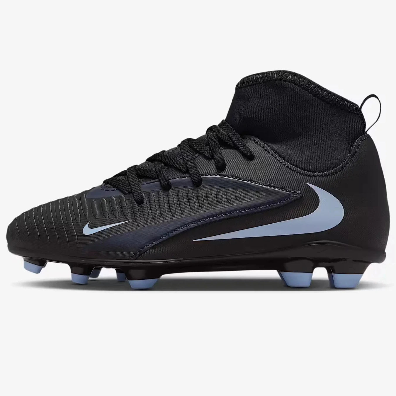 Nike JR Phantom 6 High Club Firm_Multi Ground Soccer Cleats - Shadow Pack (FA25) (Side 1)