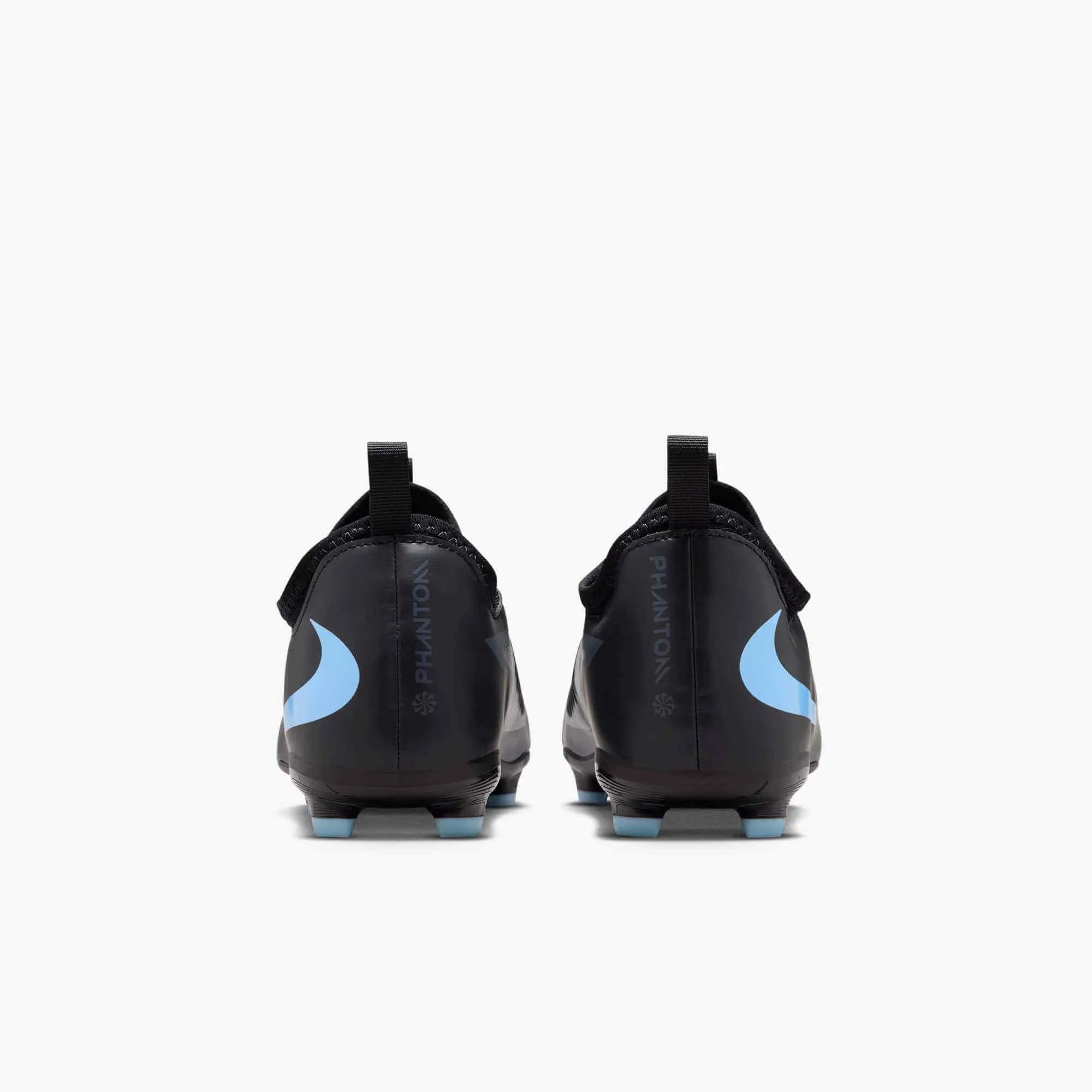 Nike JR Phantom 6 Low Academy Firm/Multi Ground Soccer Cleats - Shadow Pack (FA25) (Pair - Back)