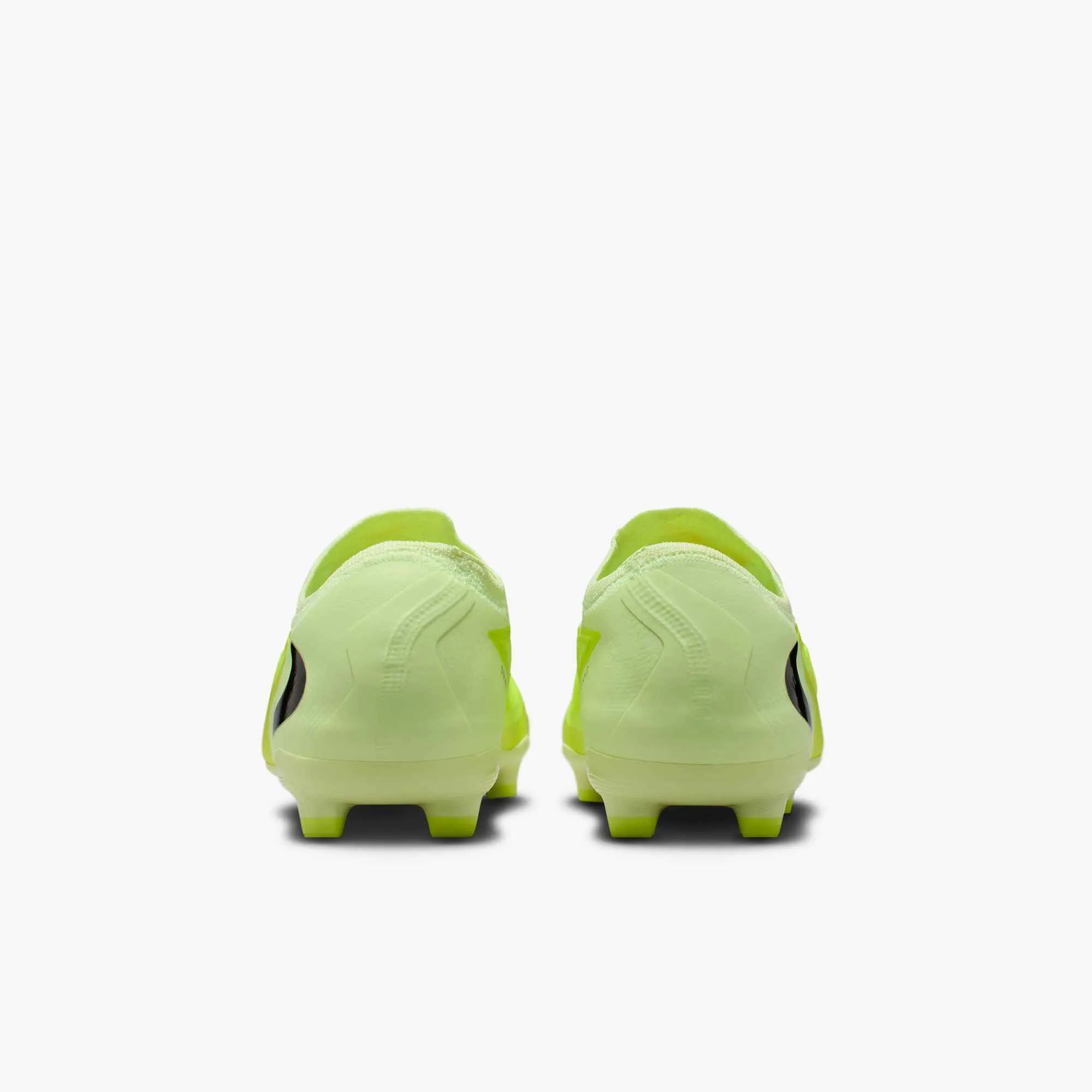 Nike JR Phantom 6 Low Pro Firm/Multi Ground Soccer Cleats - Max Voltage Pack (HO25) (Pair - Back)