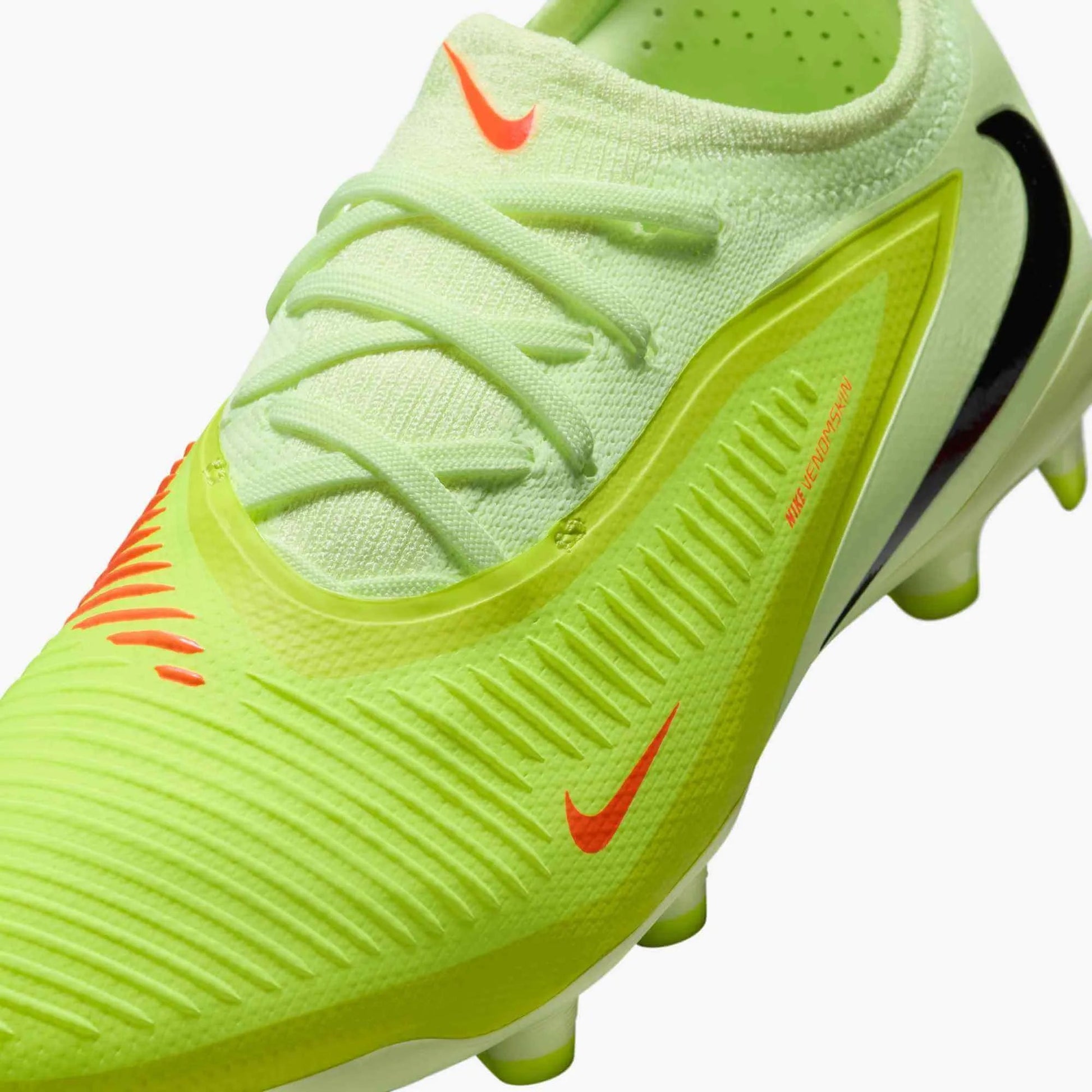 Nike JR Phantom 6 Low Pro Firm/Multi Ground Soccer Cleats - Max Voltage Pack (HO25) (Detail 2)