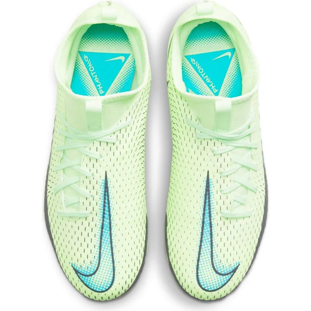 Nike JR Phantom GT Academy DF FG-MG - Lime Glow-Aquamarine