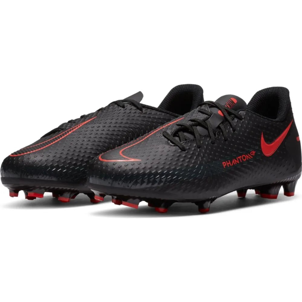 Nike Junior Phantom GT Academy FG-MG - Black-Red