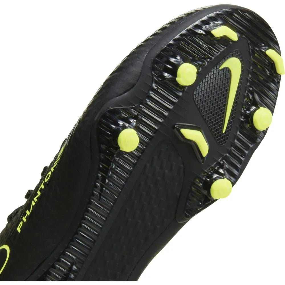 Nike Junior Phantom GT Academy FG-MG - Black-Volt-Blue