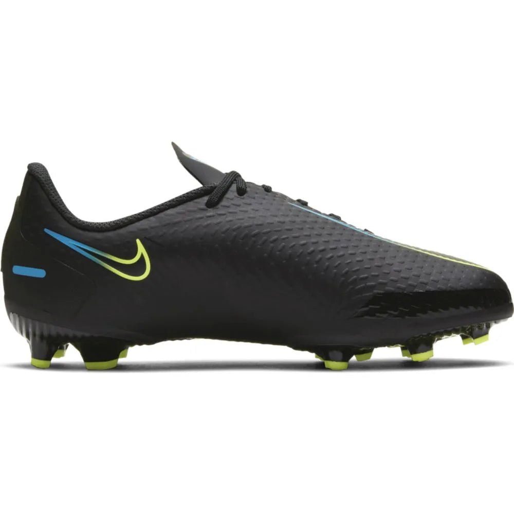 Nike Junior Phantom GT Academy FG-MG - Black-Volt-Blue