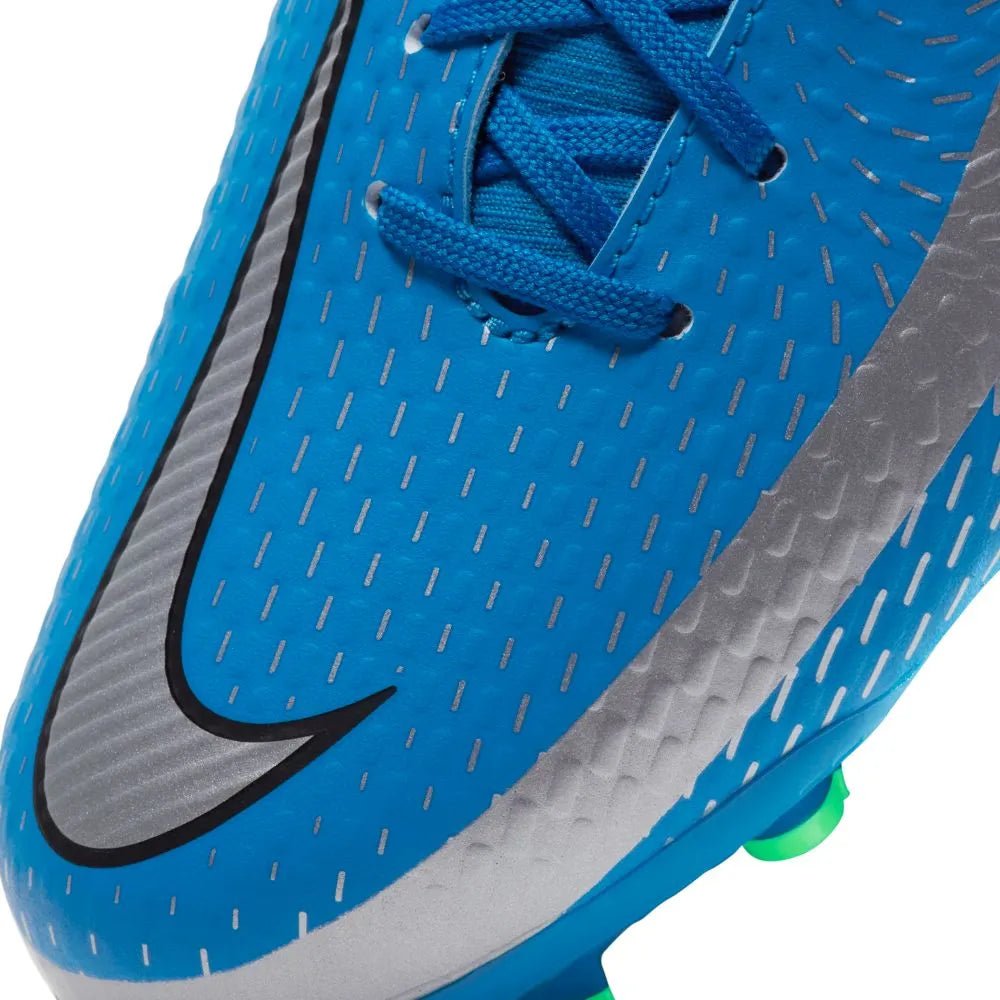 Nike JR Phantom GT Academy FG-MG - Blue-Silver