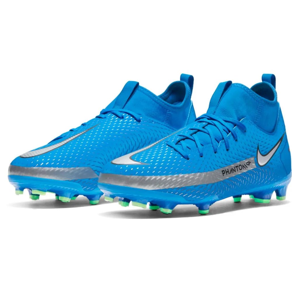 Nike JR Phantom GT Academy FG-MG - Blue-Silver