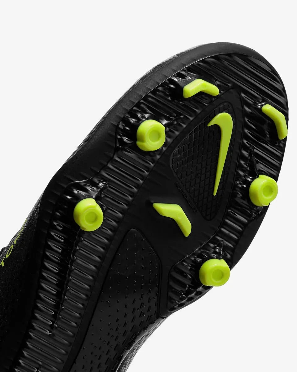 Nike JR Phantom GT Club FG-MG - Black-Volt