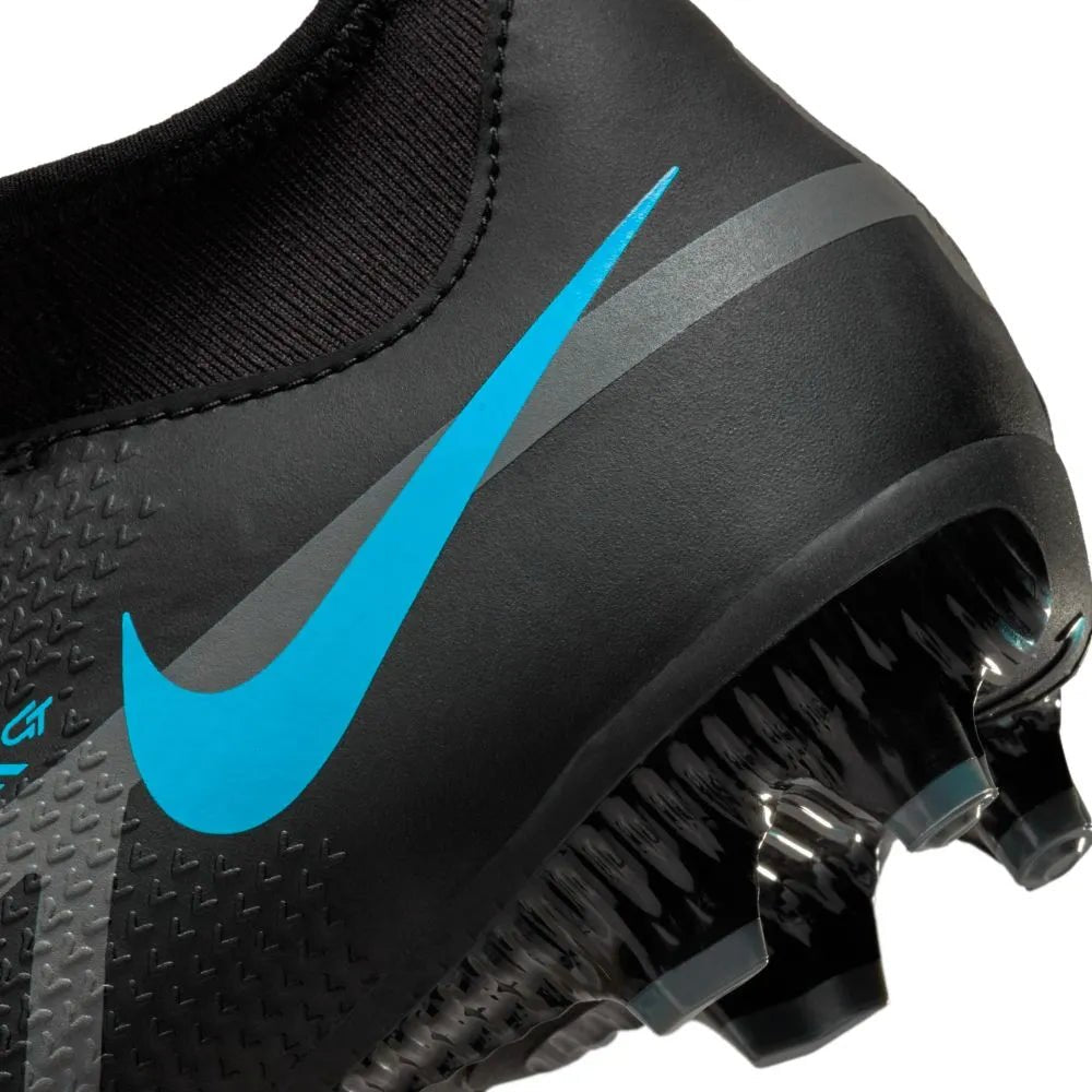 Nike Junior Phantom GT2 Academy DF FG-MG - Black-Blue