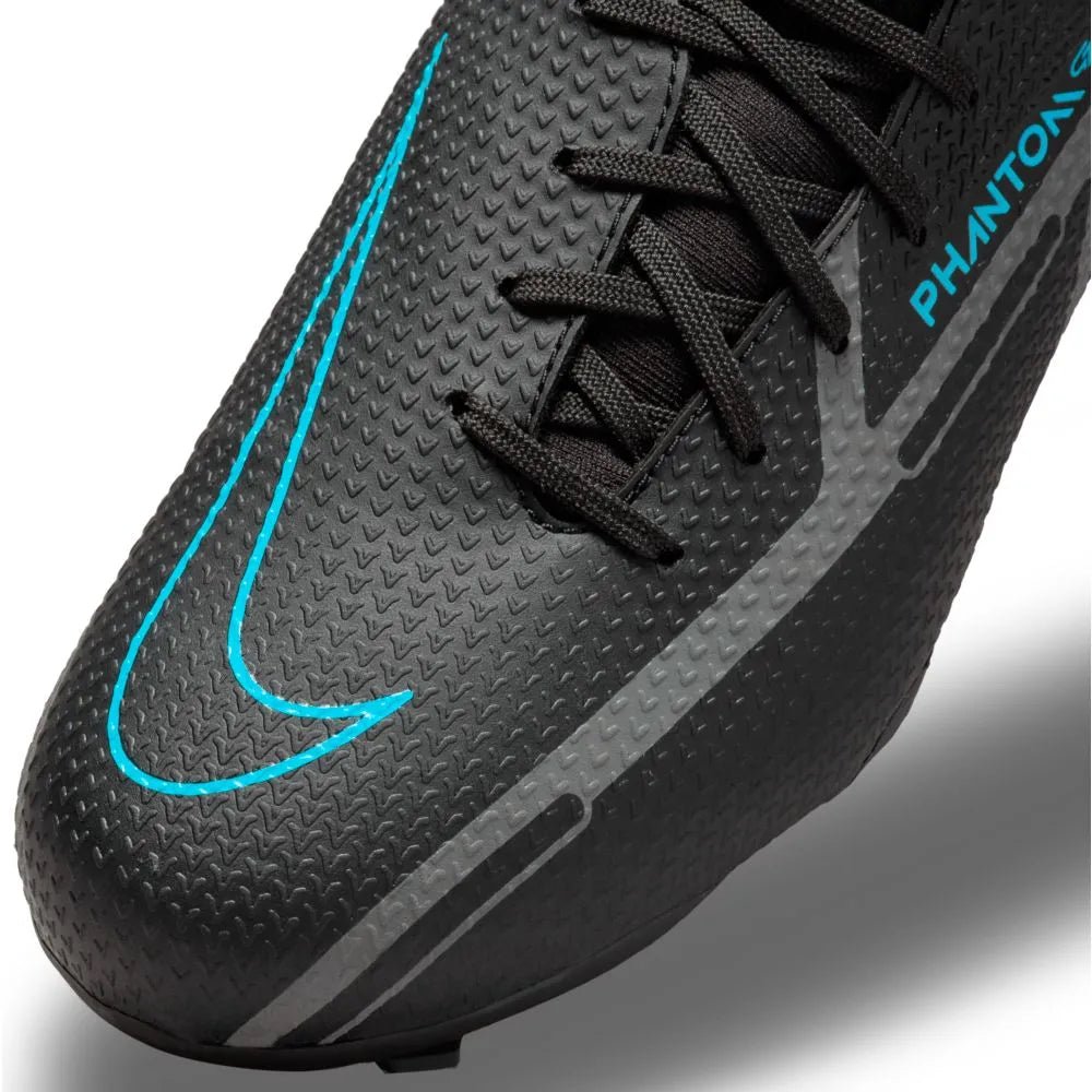 Nike Junior Phantom GT2 Academy DF FG-MG - Black-Blue