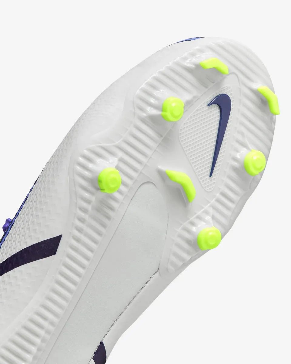 Nike Junior Phantom GT2 Academy DF FG-MG - Sapphire-Volt-Grey