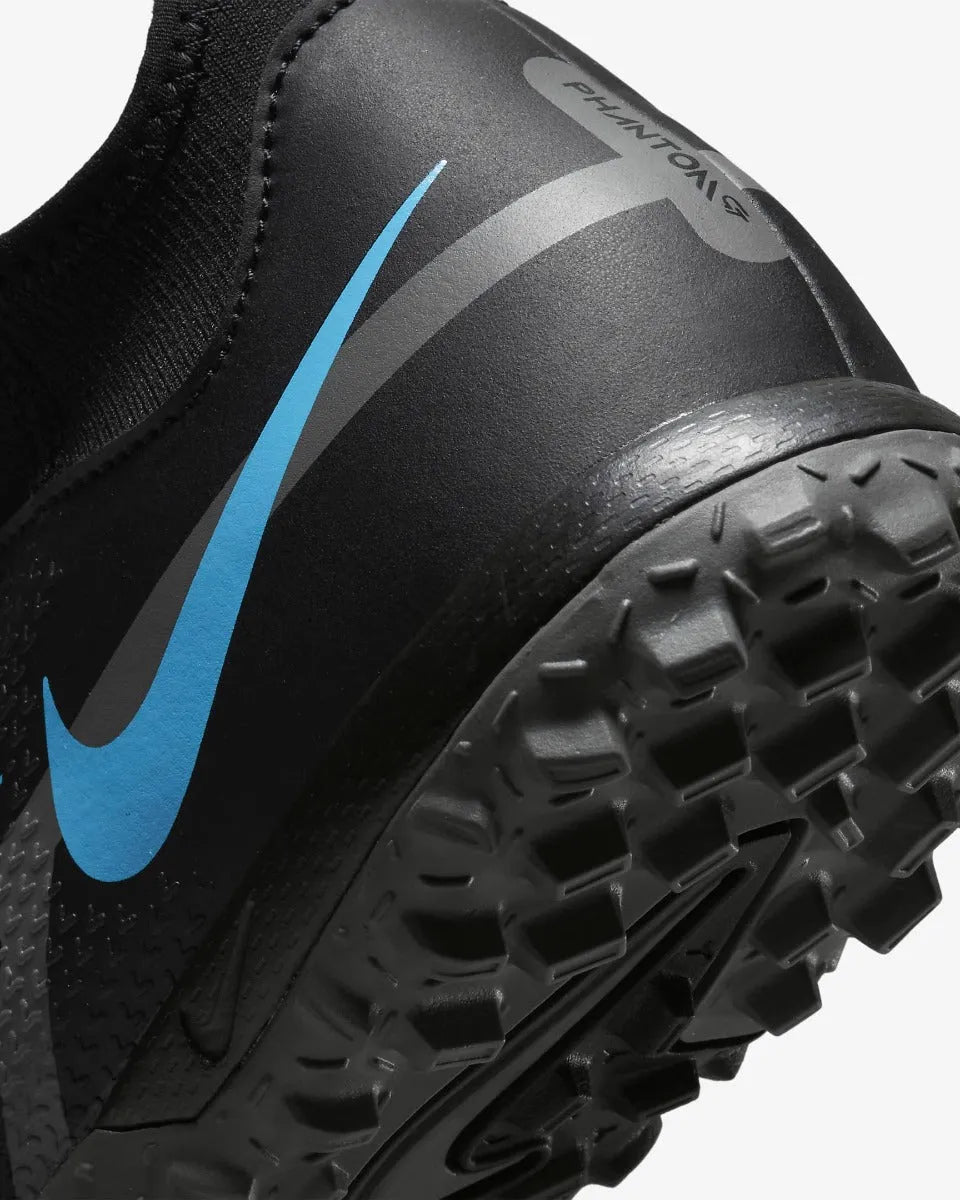 Nike Junior Phantom Gt2 Academy DF TF - Black-Blue