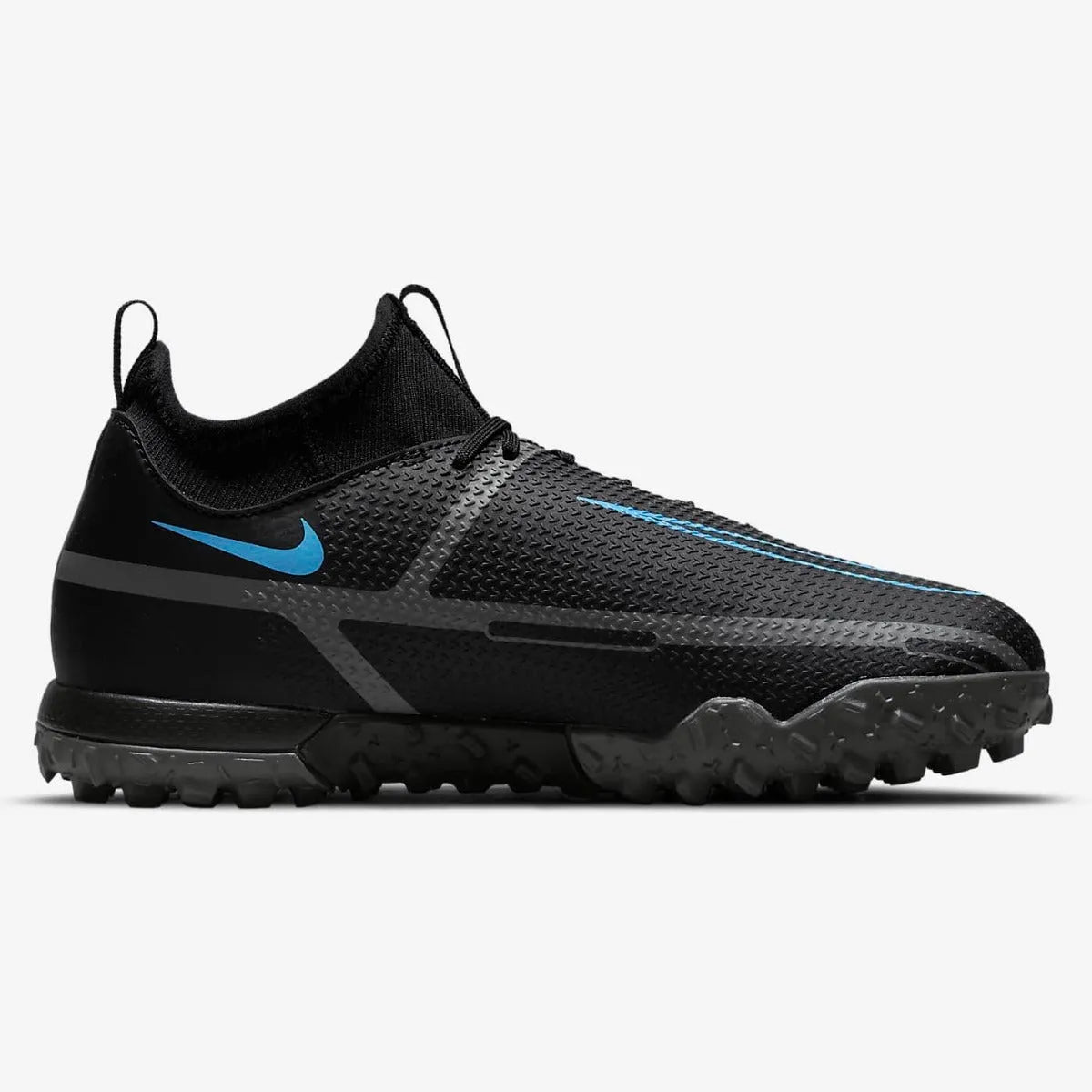 Nike Junior Phantom Gt2 Academy DF TF - Black-Blue