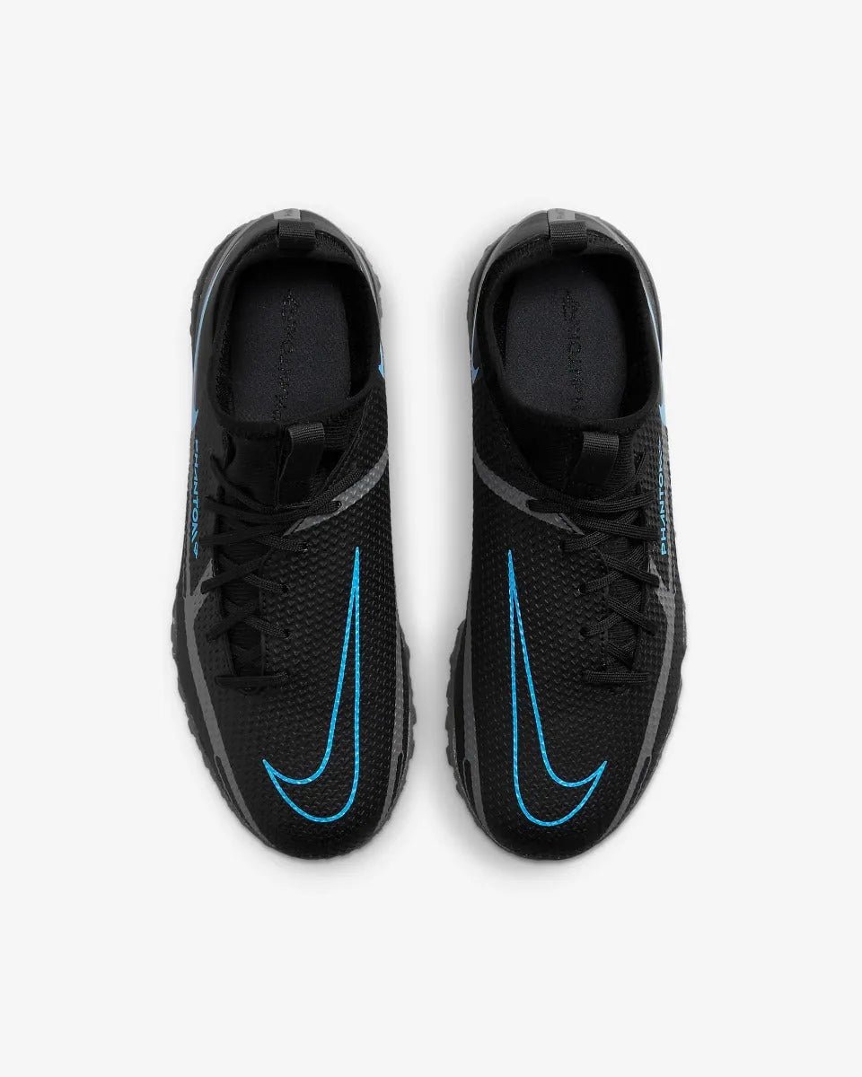Nike Junior Phantom Gt2 Academy DF TF - Black-Blue