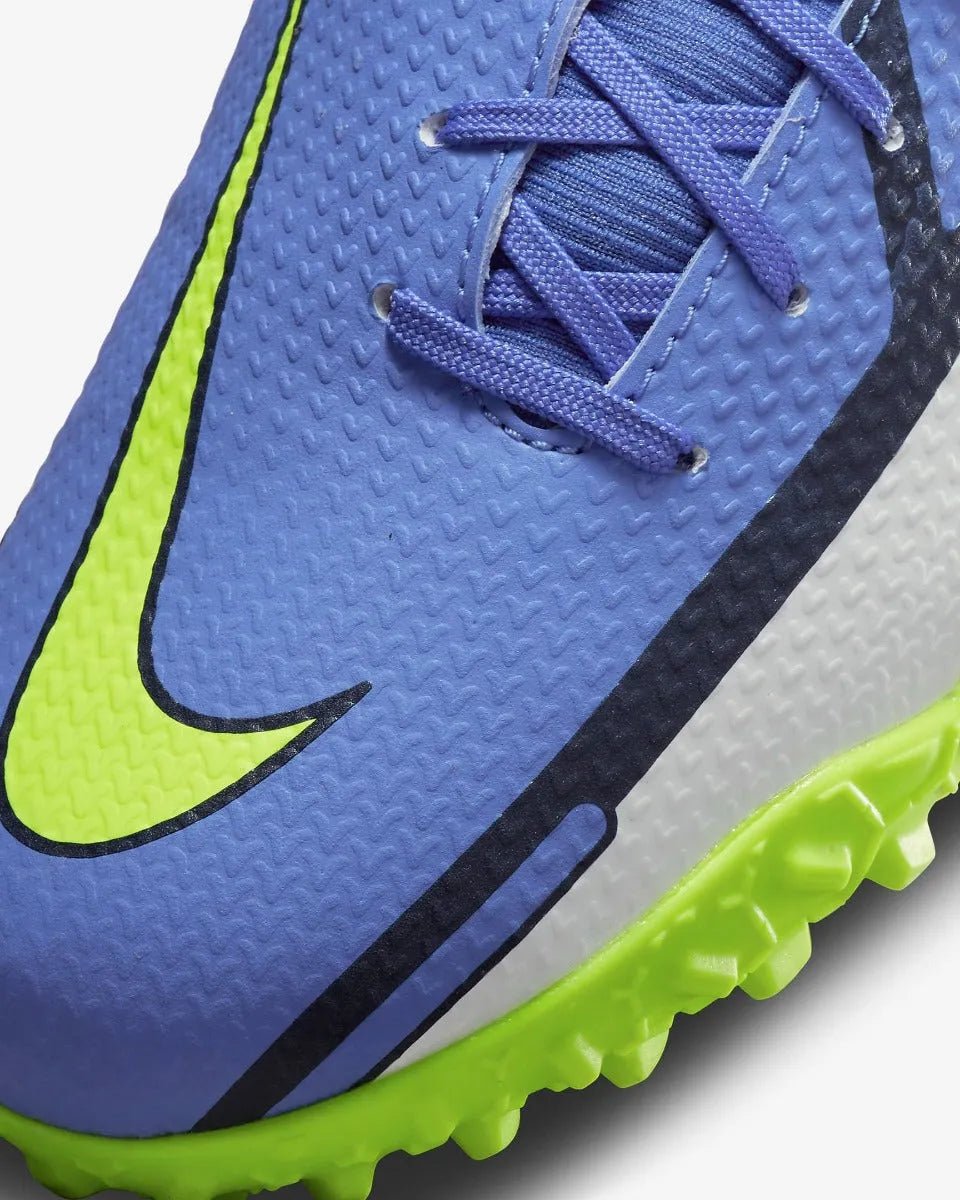 Nike Junior Phantom Gt2 Academy DF TF - Sapphire-Volt-Grey