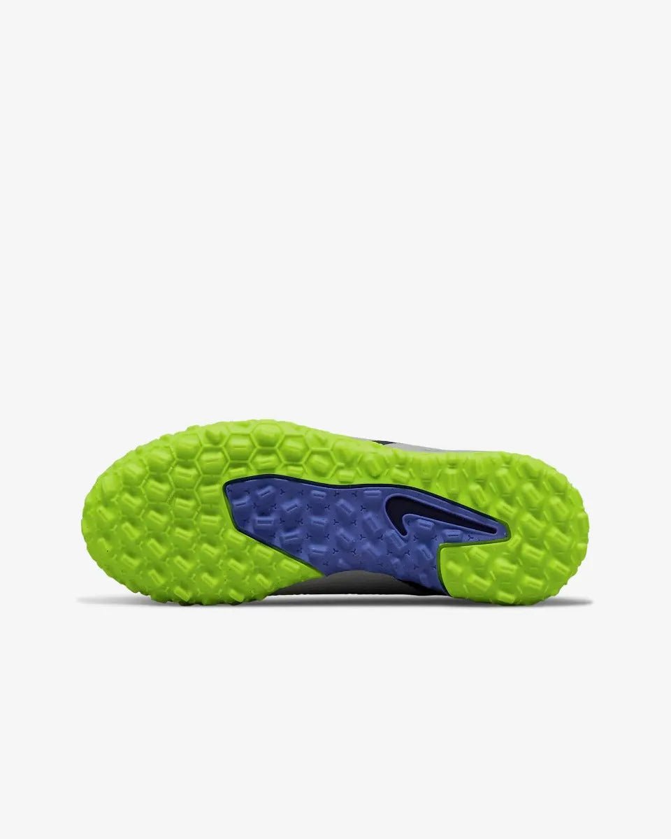 Nike Junior Phantom Gt2 Academy DF TF - Sapphire-Volt-Grey