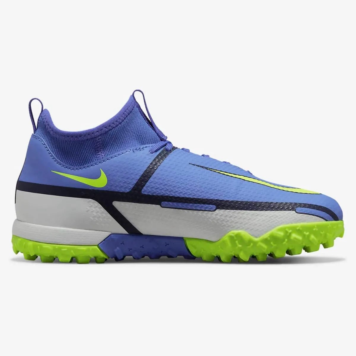 Nike Junior Phantom Gt2 Academy DF TF - Sapphire-Volt-Grey