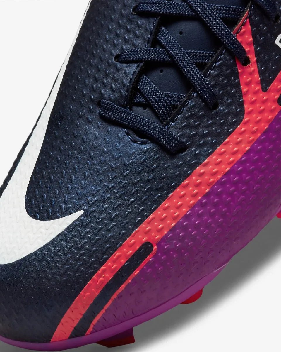 Nike Junior Phantom GT2 Academy FG-MG - Navy-Purple-Crimson