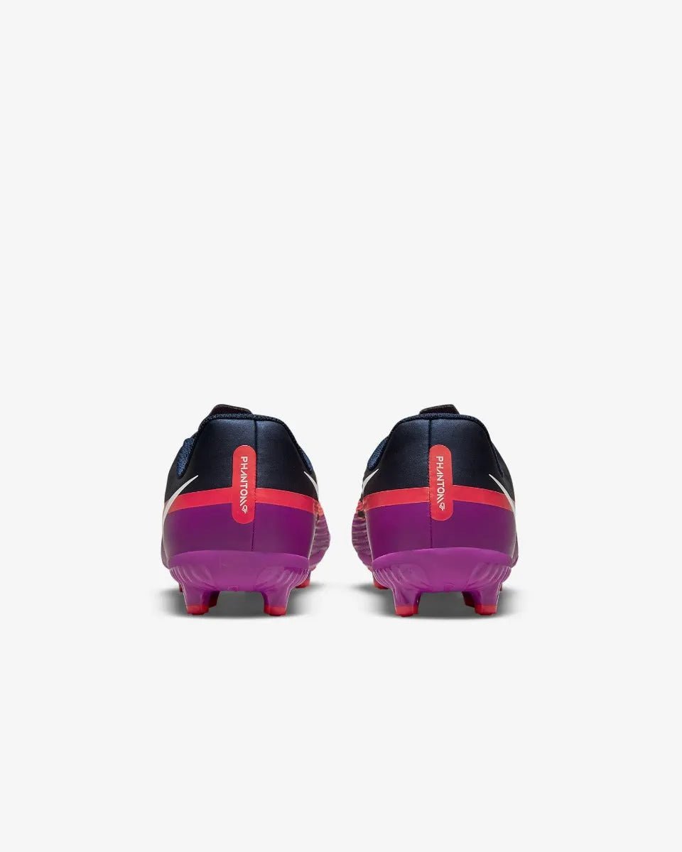 Nike Junior Phantom GT2 Academy FG-MG - Navy-Purple-Crimson