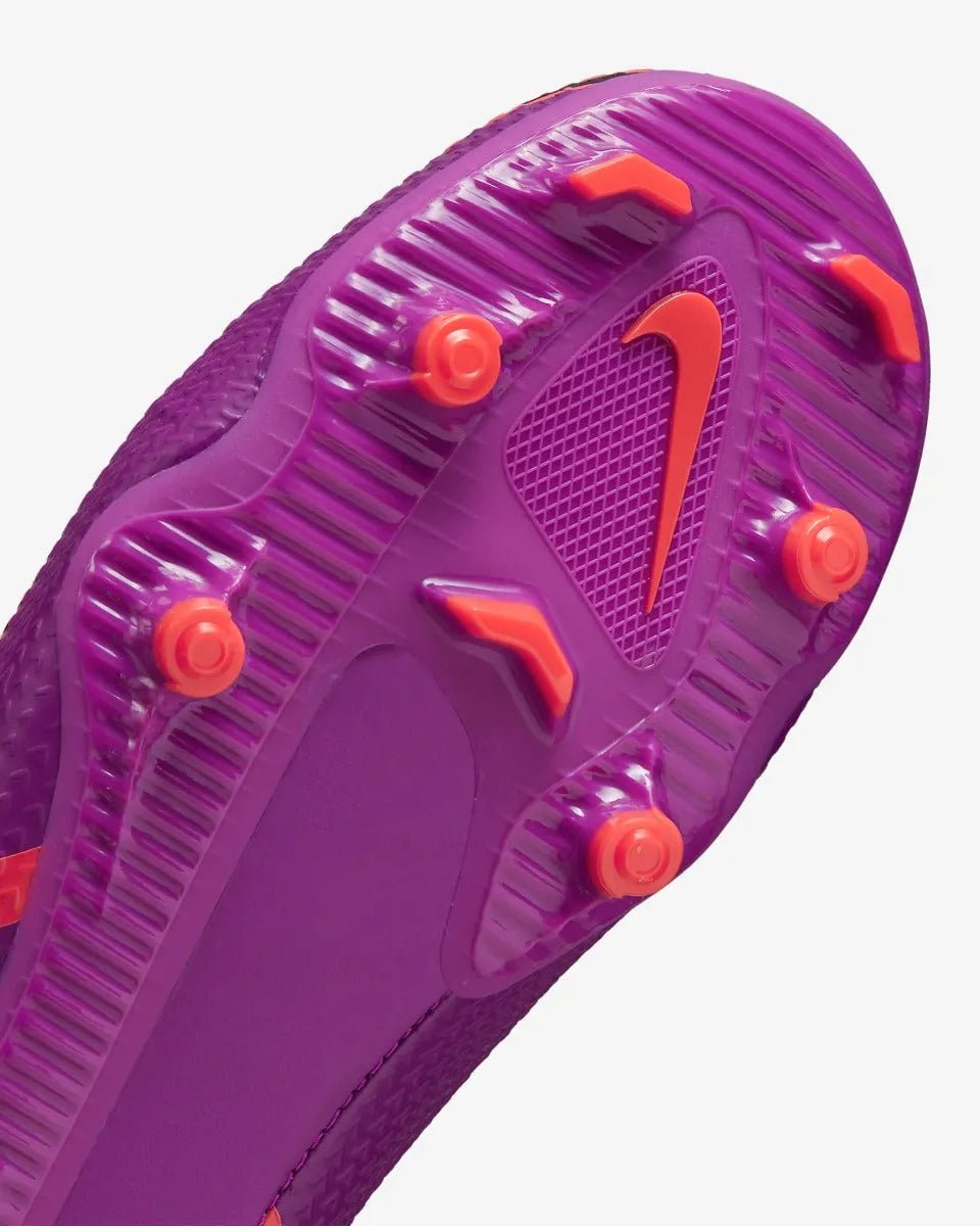 Nike Junior Phantom GT2 Academy FG-MG - Navy-Purple-Crimson