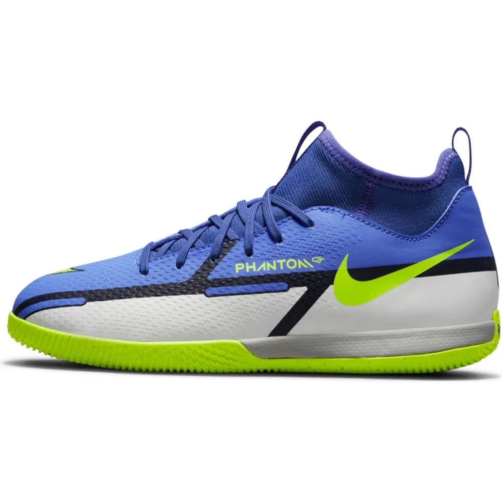 Nike Junior Phantom GT2 Academy IC - Sapphire-Volt-Grey