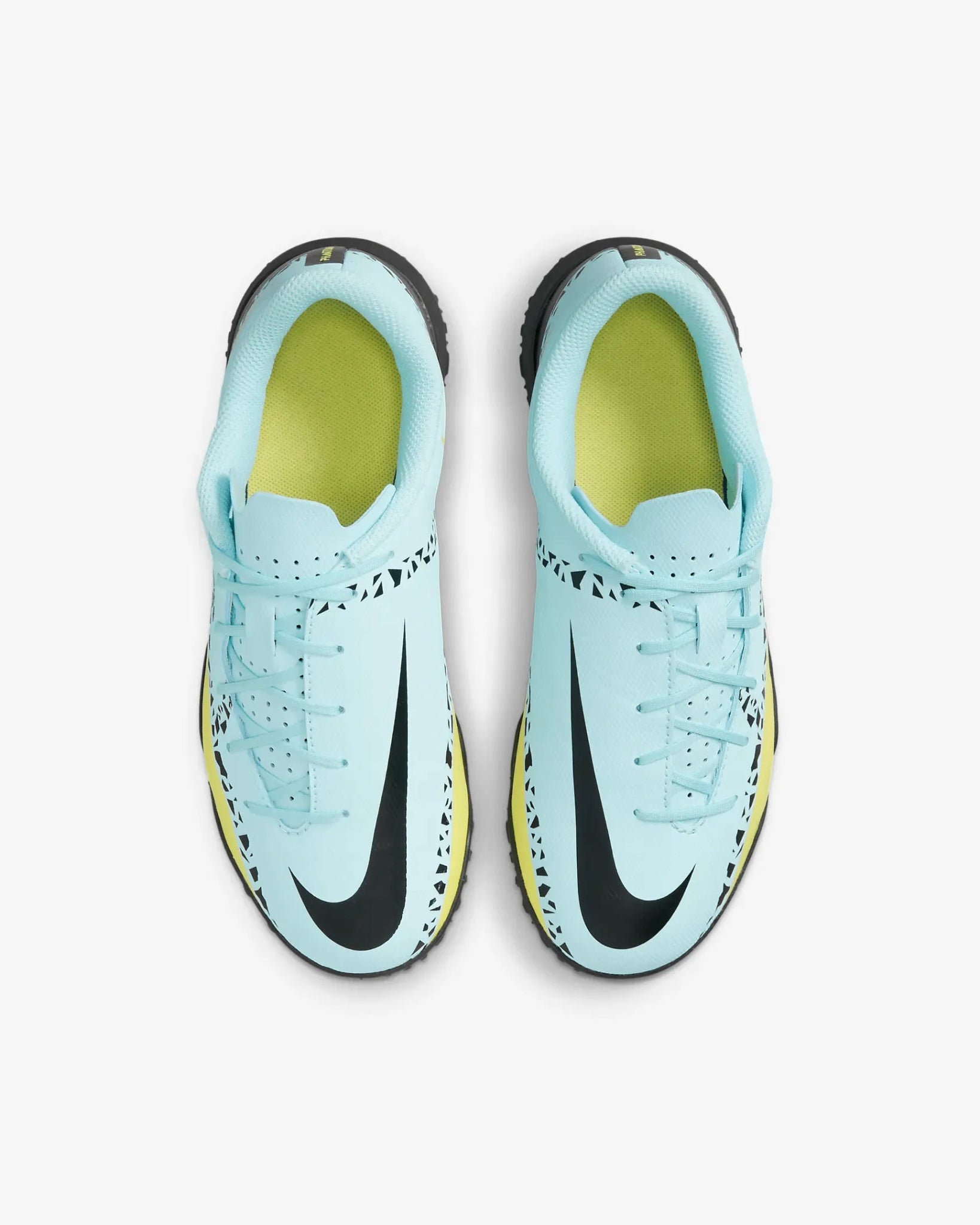 Nike Junior Phantom GT2 Club Turf Glacier Ice-Black