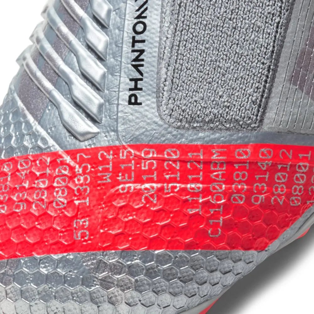 Nike Junior Phantom Venom Elite FG - Grey-Red