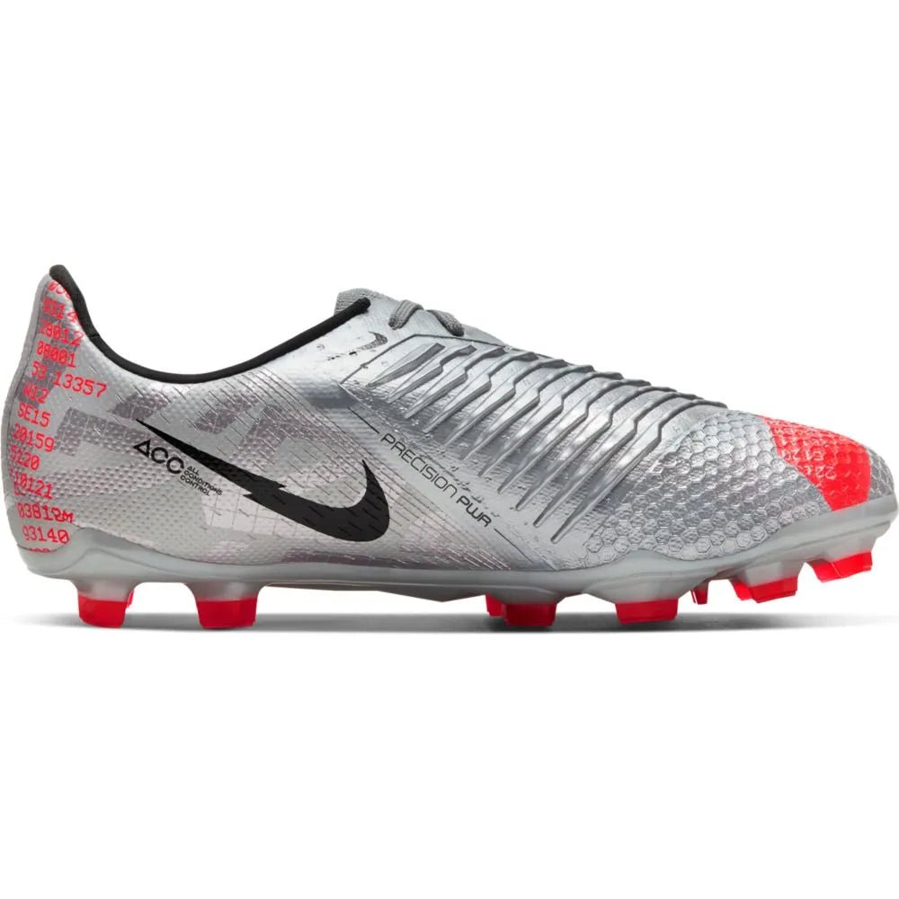 Nike Junior Phantom Venom Elite FG - Grey-Red