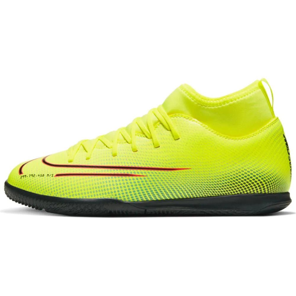 Nike JR Superfly 7 Club MDS IC - Yellow-Green