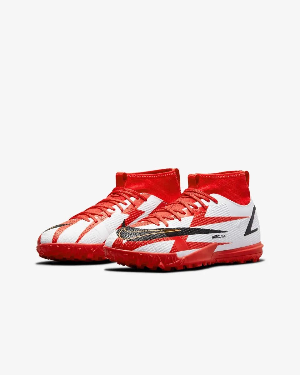 Nike Junior Superfly 8 Academy CR7 TF - Red-White