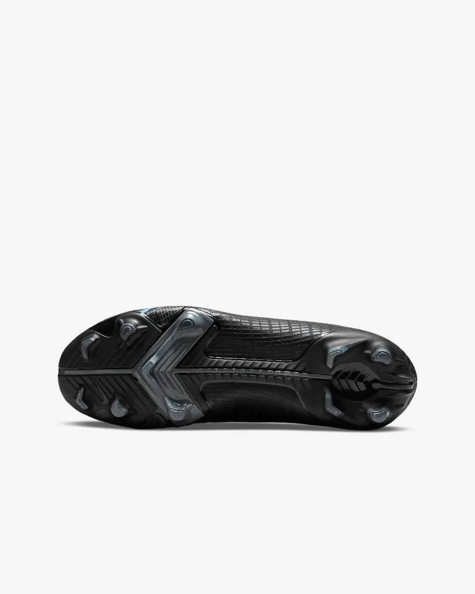 Nike JR Superfly 8 Academy FG-MG - Black-Blue