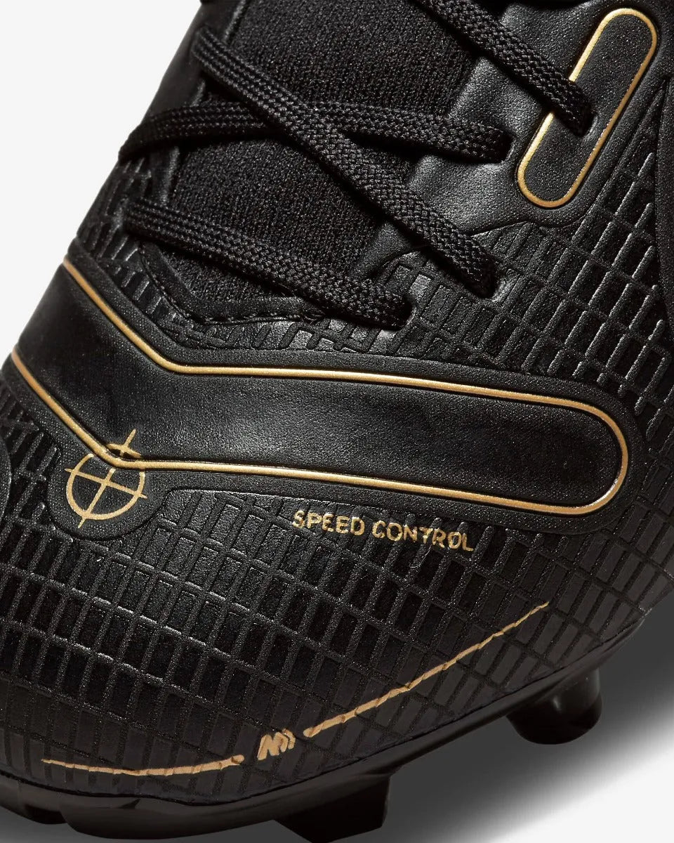 Nike Junior Superfly 8 Academy FG-MG - Black-Silver-Gold